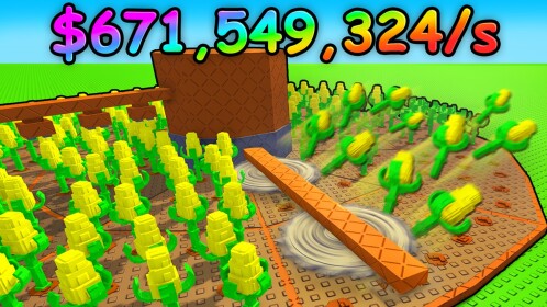 Build A Ring Farm gameplay screenshot โ rings, crops, and farm progression in Roblox